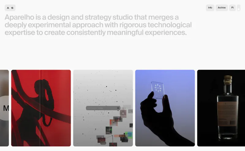 Aparelho website
